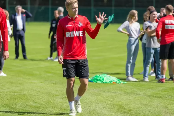 Tim Handwerker beim Training am 25.06.2018