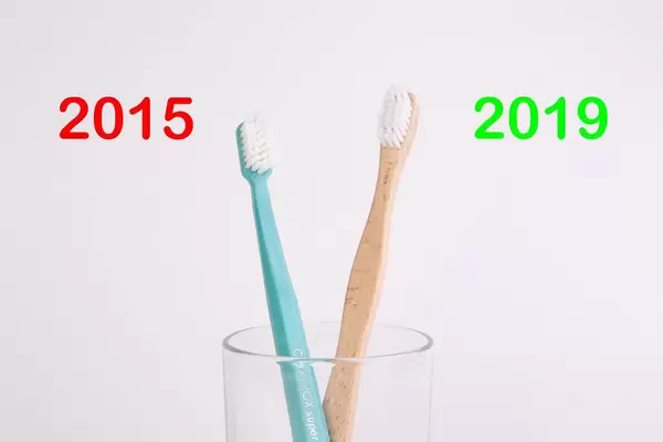 Time to start using wooden toothbrush