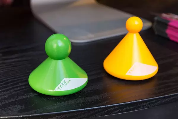 TMX Original Trigger zur Lösung von Muskelverspannung in Grün und Gelb