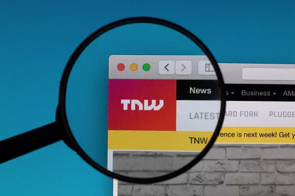 TNW logo under magnifying glass