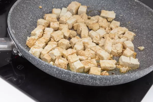 Tofu mit Sesam
