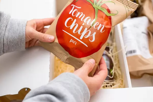 Tomaten Chips pur