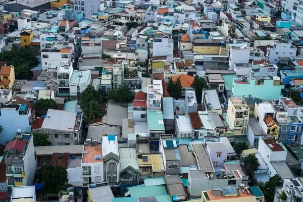 Top View of Saigon's District 7