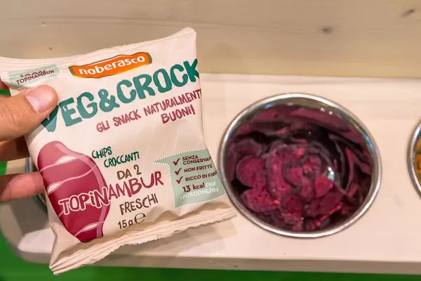 Topinambur-Chips als Beilage oder Finger-Food