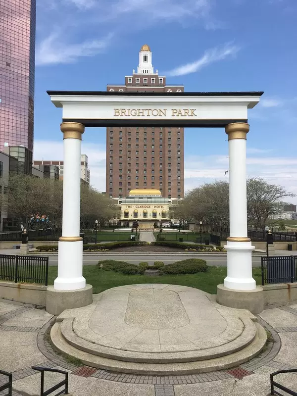 Tor im Brighton Park in Atlantic City, USA