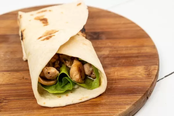 Tortilla with Chicken Meat and Vegetables (Flip 2020)