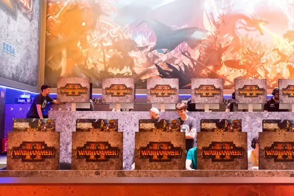 Total War Warhammer II Gaming-Bühne - Gamescom 2017, Köln
