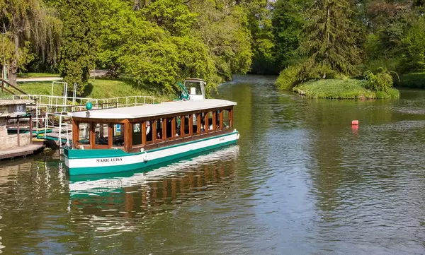 Tourist boat on the river