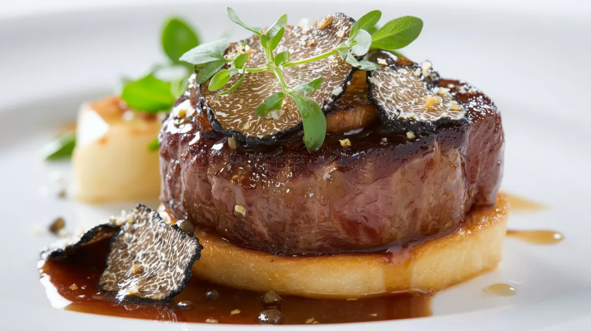 Tournedos Rossini mit schwarzer Trüffel und Madeirasauce