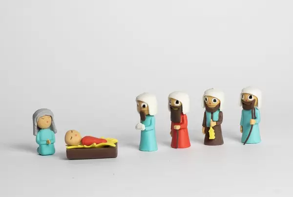 Traditional Nativity Scene