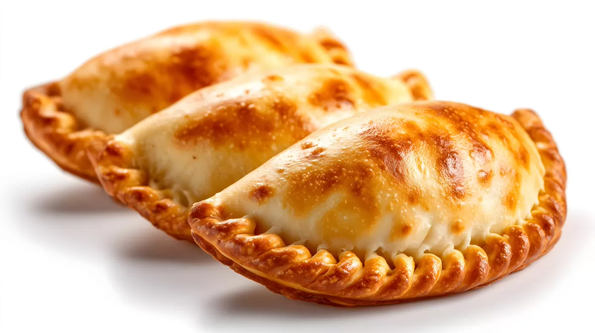 Traditionelle argentinische Empanadas in Nahaufnahme