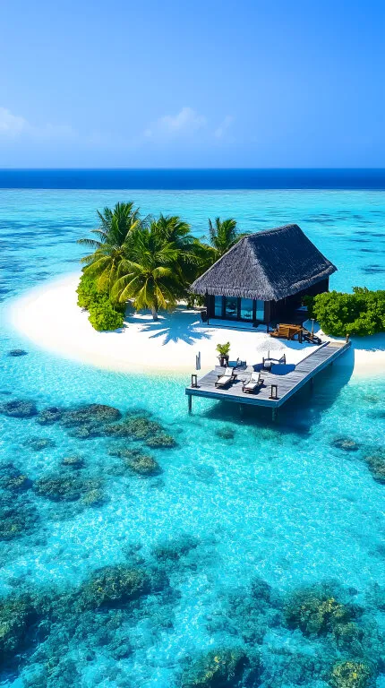 Traumhaftes Strandhaus auf paradiesischer Insel