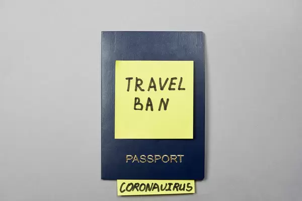 Travel ban due to coronavirus