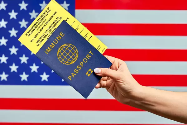traveling to US with vaccine passport and International certificate of vaccination