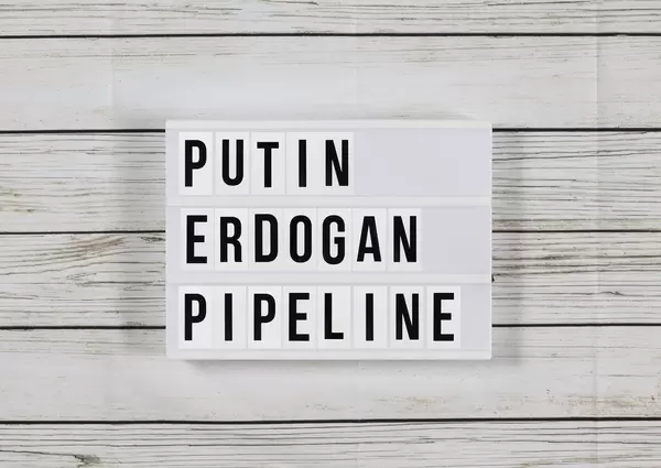 Treffen unter Amtskollegen: Putin und Erdogan feiern sich und ihre Gaspipeline