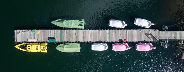 Tretboote auf Kawaguchi-See