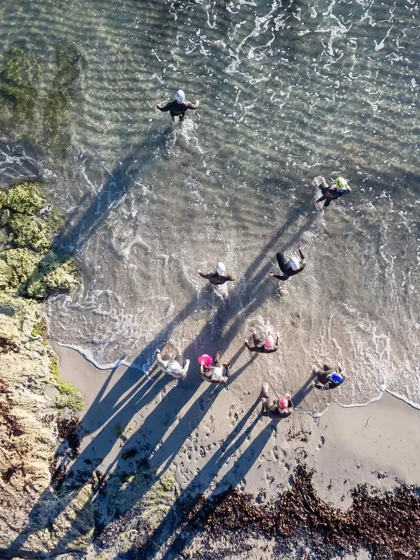 Triathlon: Open Water Swim Start