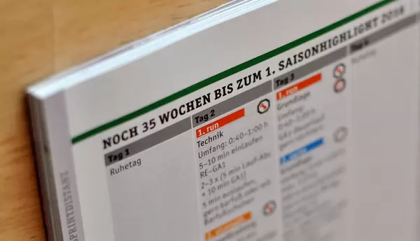 Triathlon-Trainingsplan