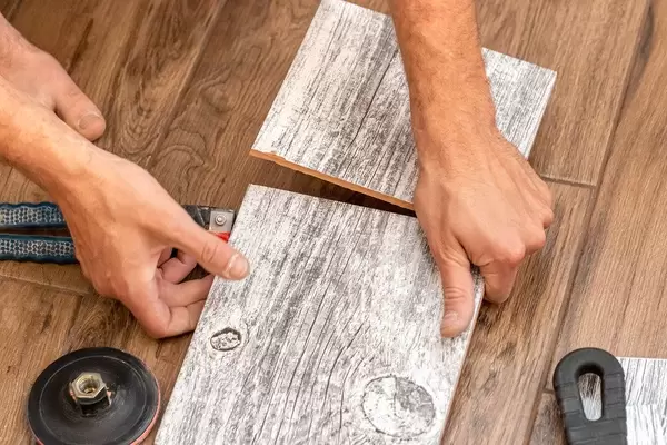 Trimming the right size tile