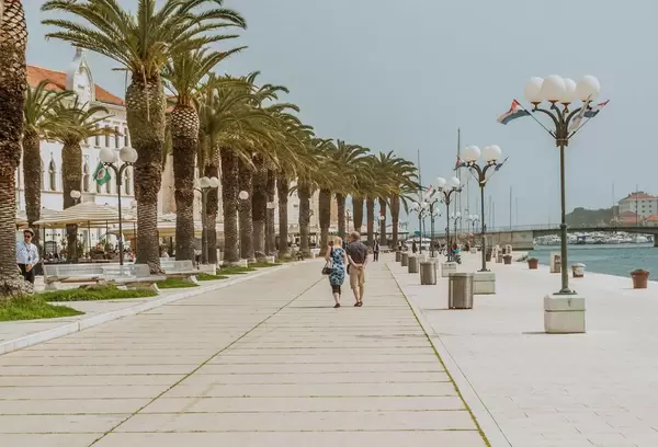 Trogir promenade