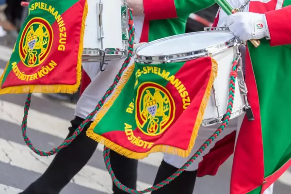 Trommler des Regimentsspielmannszugs der Altstädter Köln 1922 - Kölner Karneval 2018