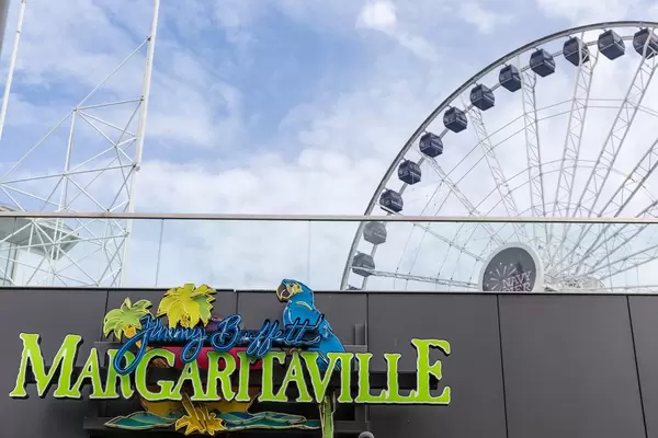 Tropic restaurant sign from Jimmy Buffett Margaritaville