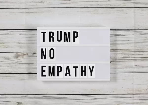 Trump couldn't just express empathy for California fire victims. What's the matter with him?