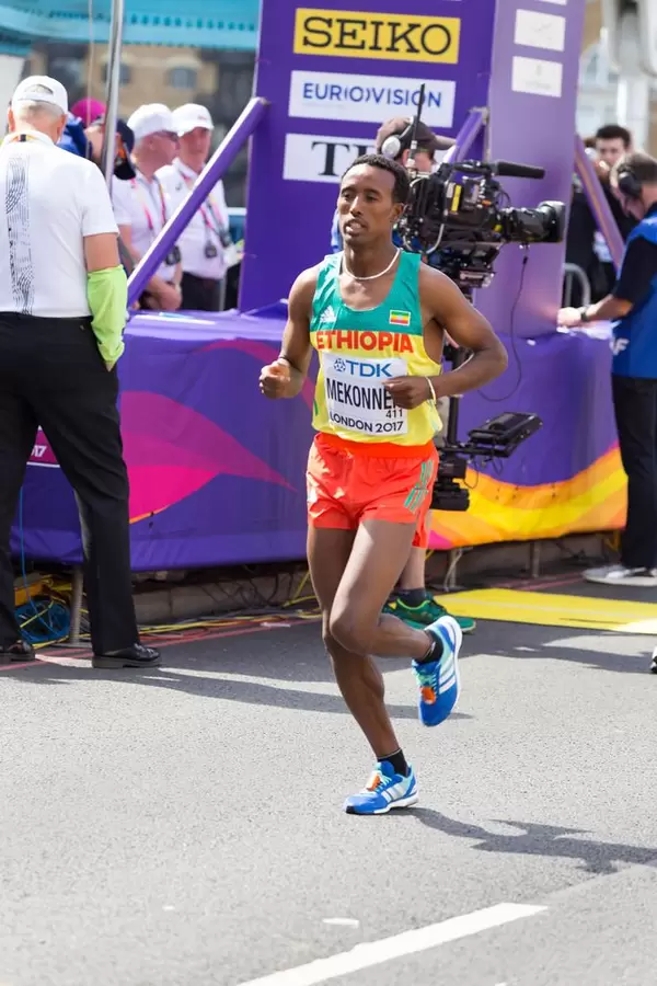 Tsegaye Mekonnen  (Marathon Finale) bei den  IAAF Leichtathletik-Weltmeisterschaften 2017 in London