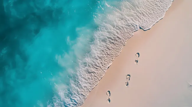 Türkisfarbenes Meer und Sandstrände - kostenloses Stockfoto
