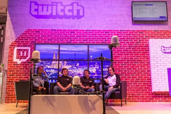 Twitch-Stand auf der Gamescom 2017