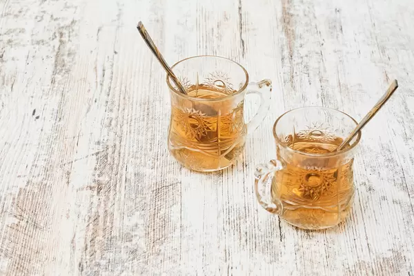 Two cups of sweet tea