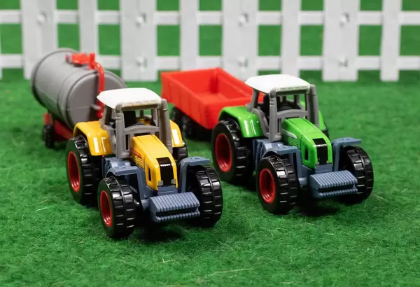 Two tractors