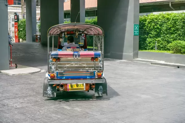 Typical TukTuk in Bangkok, Thailand