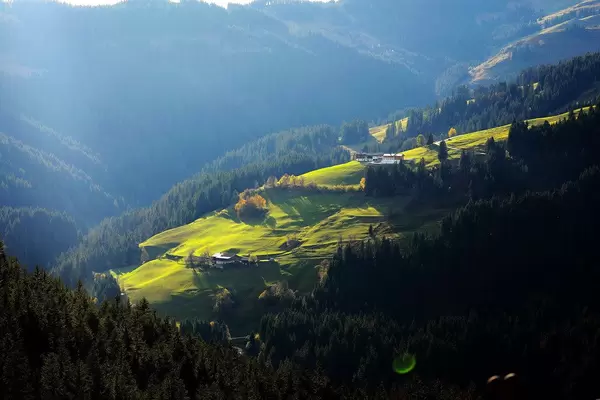 Tyrol landscape, Austrian mountains