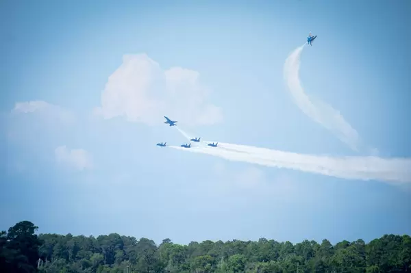 U.S. Navy Blue Angle's airshow