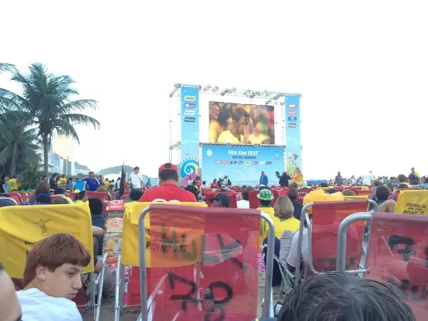 Übertragung von Brasilien gegen Kroatien - Fußball-WM 2014, Brasilien
