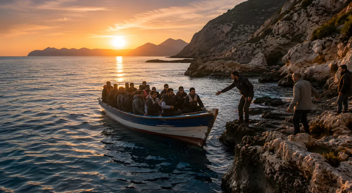 Migranten & Flüchtlinge auf Lampedusa