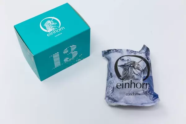 Unicorn condoms from the Amorelie advent calender