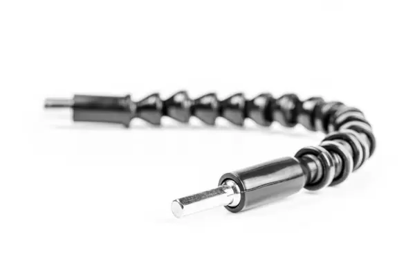 Universal extension for screwdriver on white
