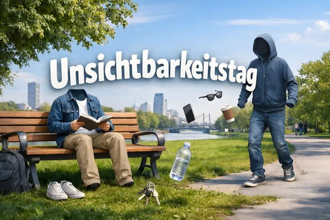 Unsichtbarkeitstag am 9. April