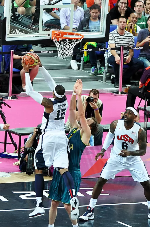 USA - Australien während der Olymischen Spiele 2012