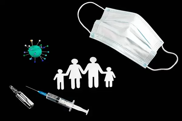 Vaccination as way to save healthy family
