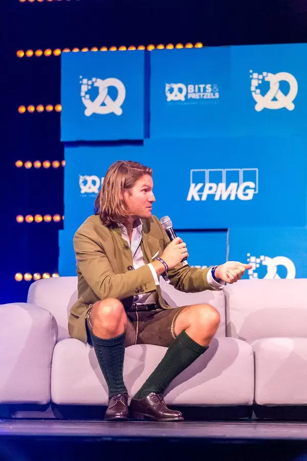 Valentin Stalf, Founder und CEO von N26, im Interview auf der Bits&Pretzels