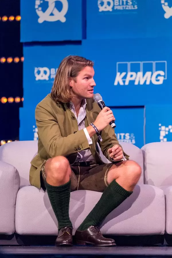 Valentin Stalf im Interview auf der Bits&Pretzels