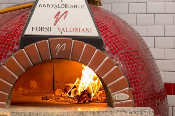 Valoriani pizza oven in a pizzeria in Moscow