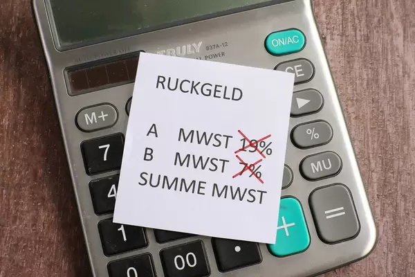 Value added tax red-pen crossed out