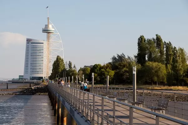 Vasco da Gama tower and Parque das Nações