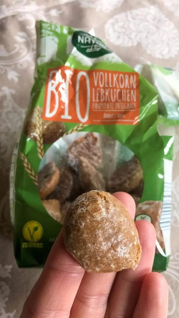 Vegane Süßigkeiten von Natur Aktiv: Bio-Vollkorn-Lebkuchen mit Dinkel