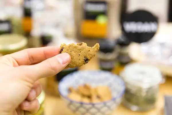 Veganes Plätzchen