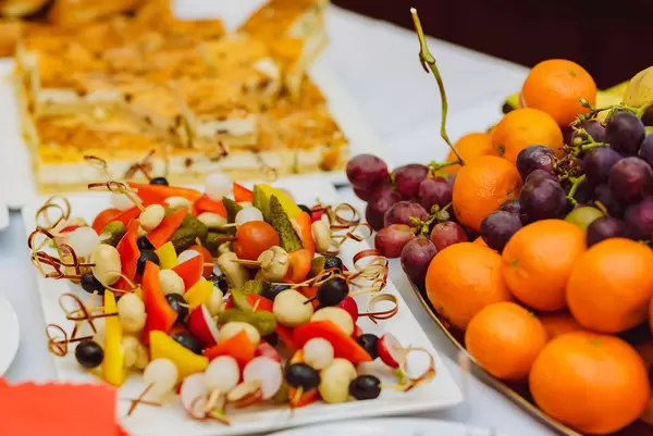 Vegetable canape Appetizers
